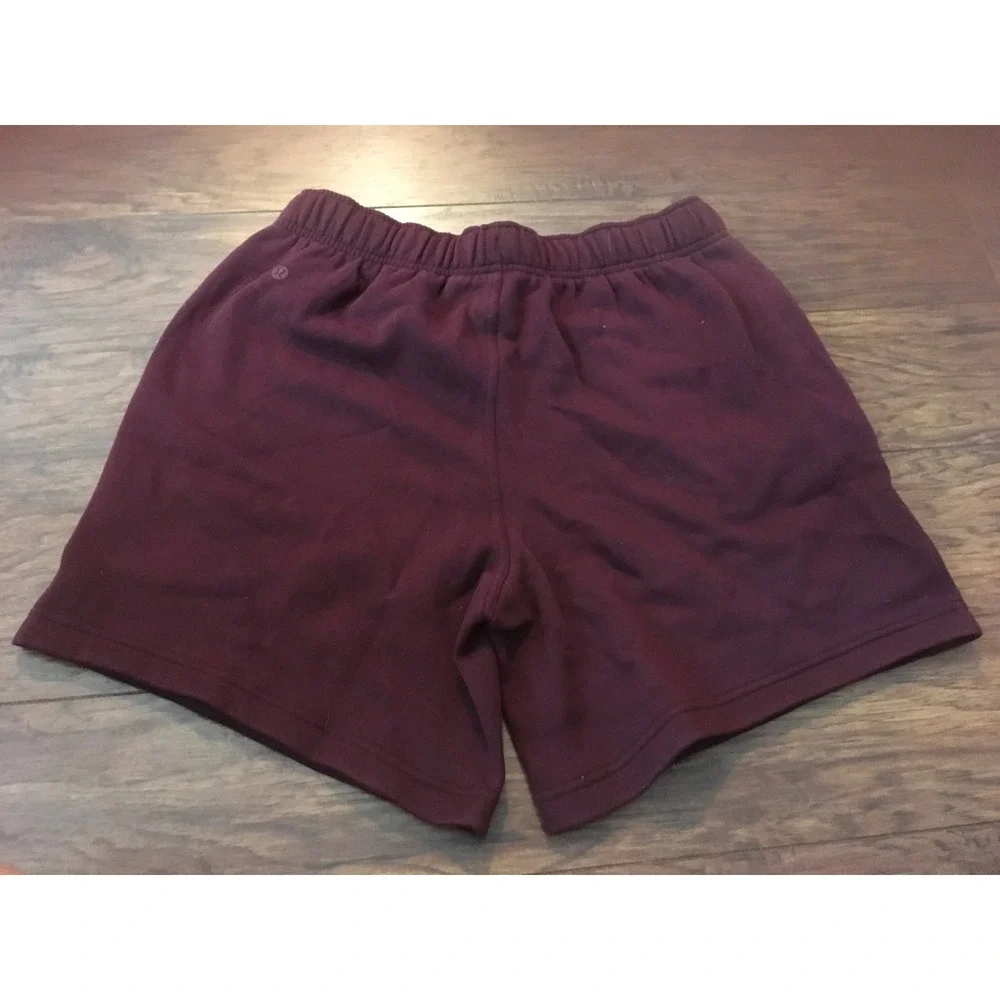 Lululemon Scuba Mid-Rise Oversized Short 7 Fleece LW7DETS women M - Picture 3 of 7